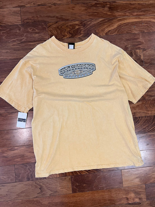 2006 Harley Davidson Yellow Georgia Tee (XXL)