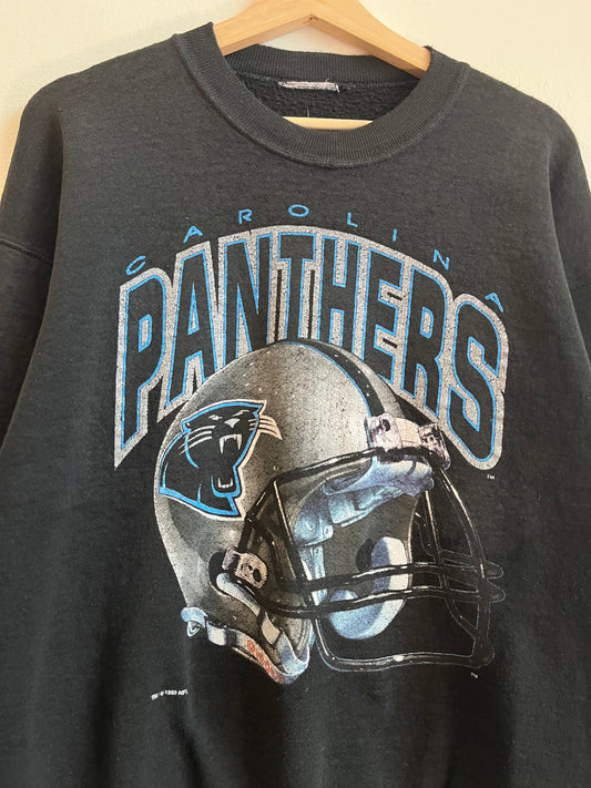 1993 Carolina Panthers Helmet Crewneck (L)