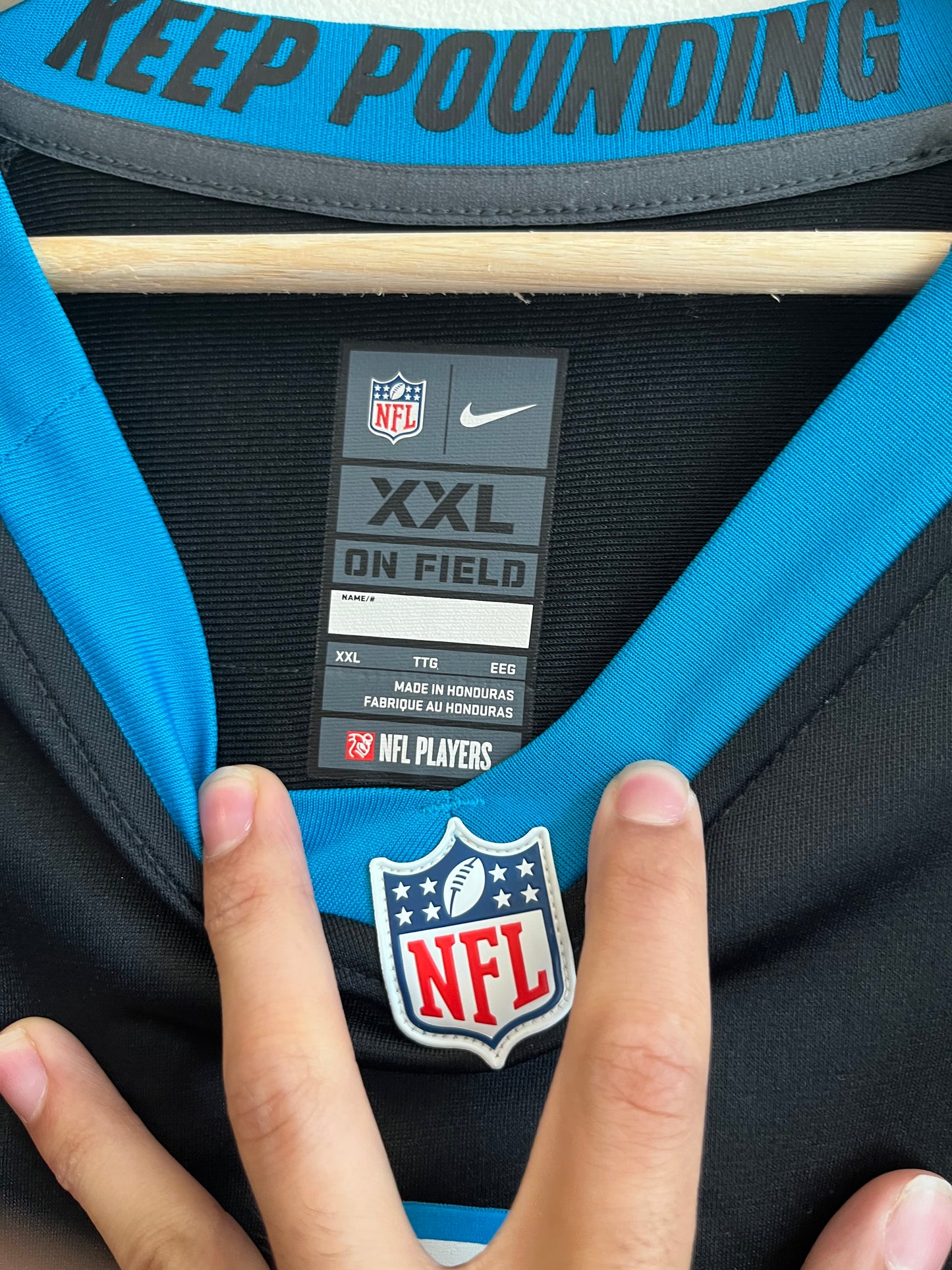 2010s Carolina Panthers Cam Newton Nike Jersey (XXL)
