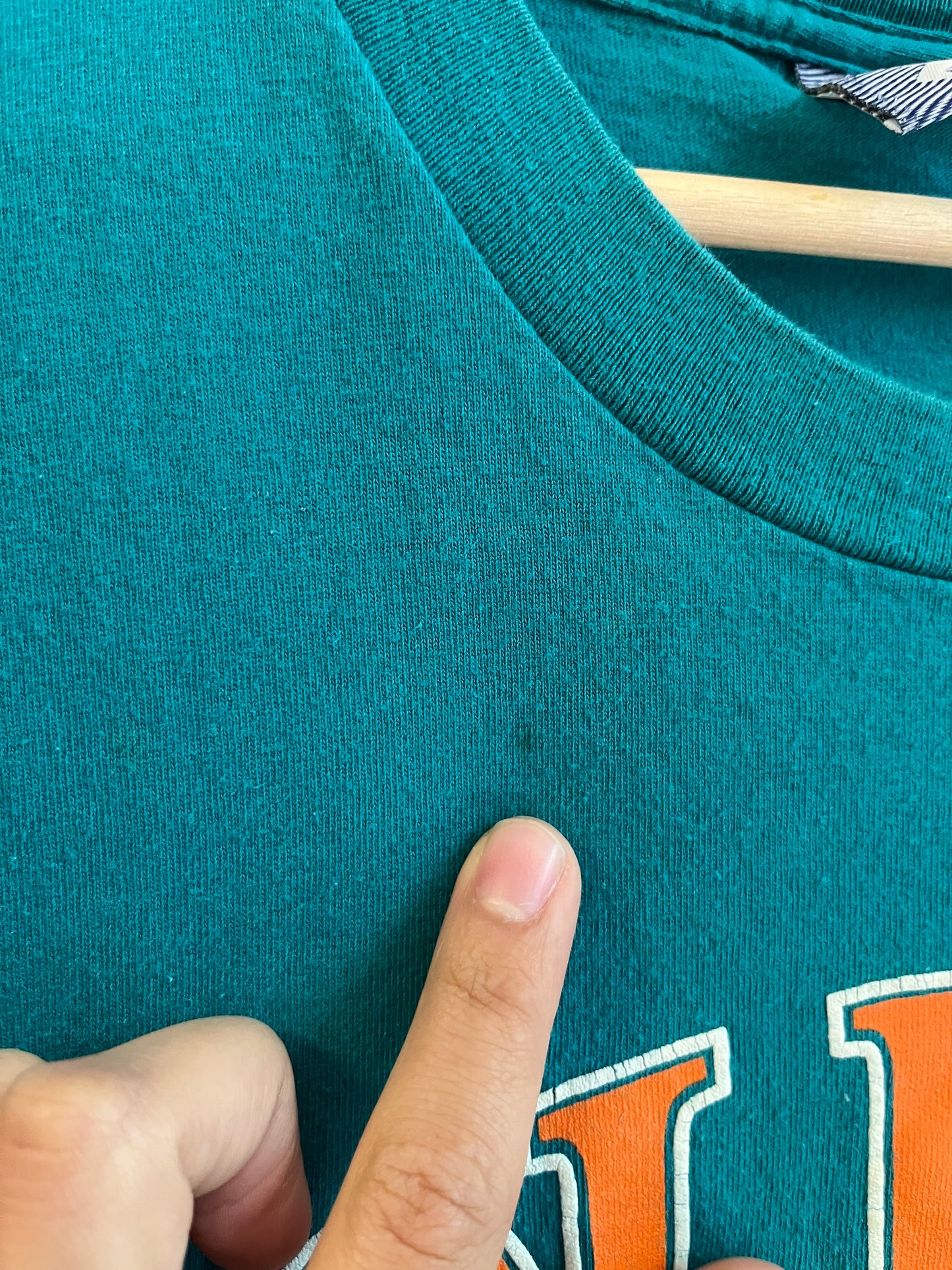 1996 Miami Dolphins Lee Sport Logo Tee (XL)