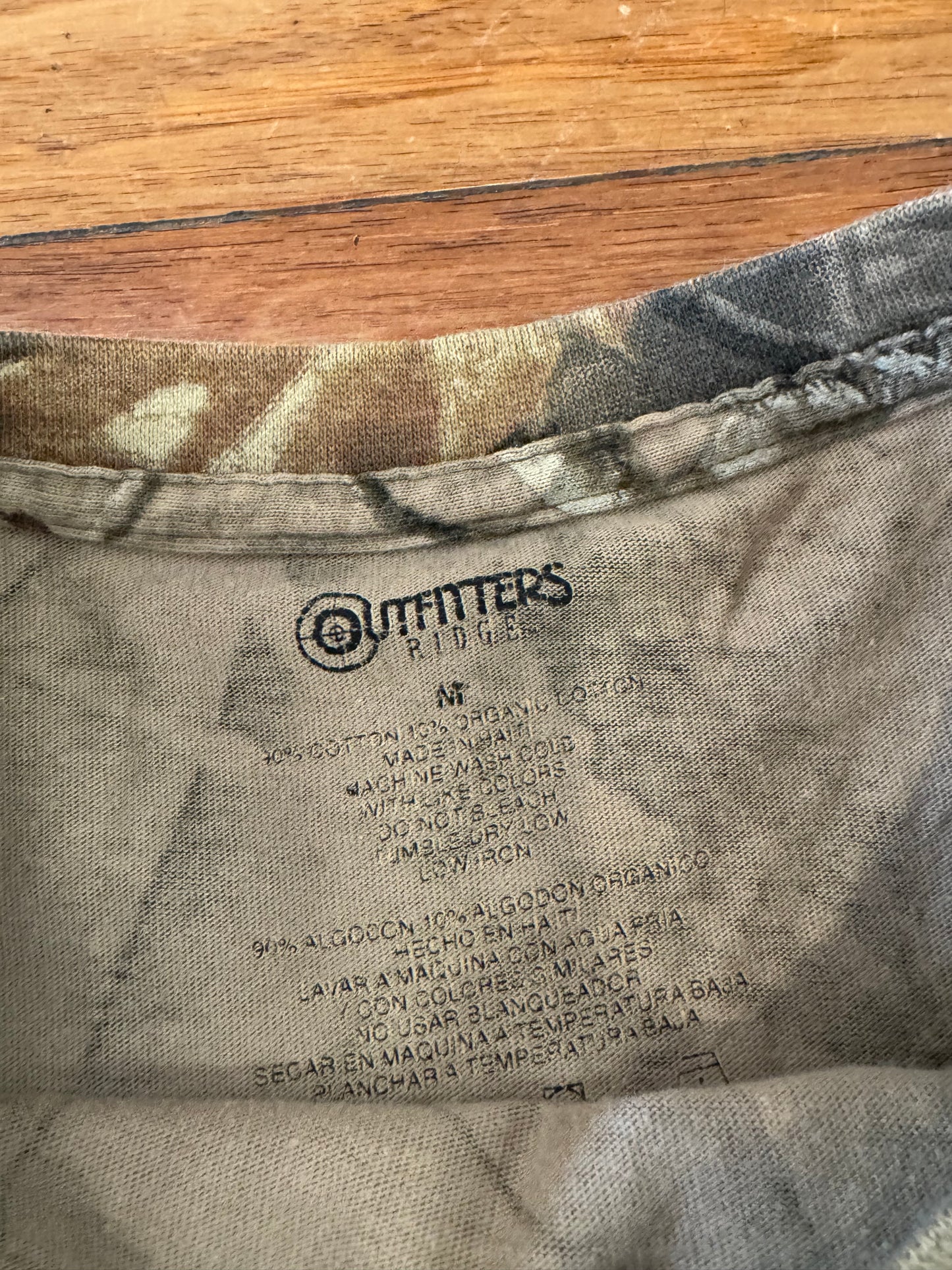 00s Outfitters Ridge Camo Long-Sleeve Shirt (M)