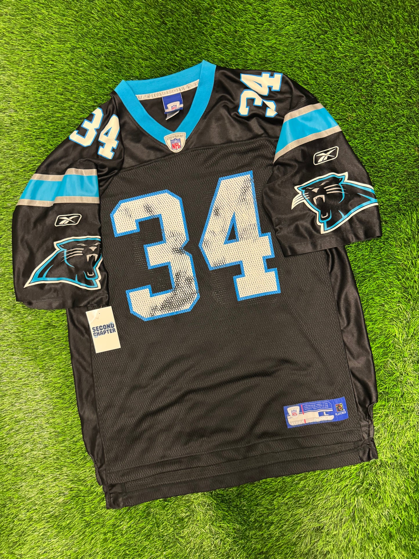 Carolina Panthers DeAngelo Williams #34 Jersey (L)