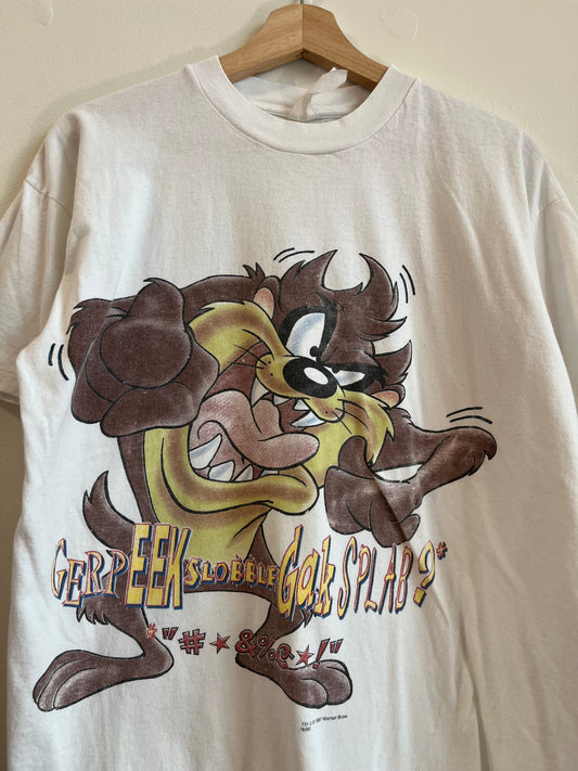 1997 Taz Eek Vintage Graphic Tee (L)