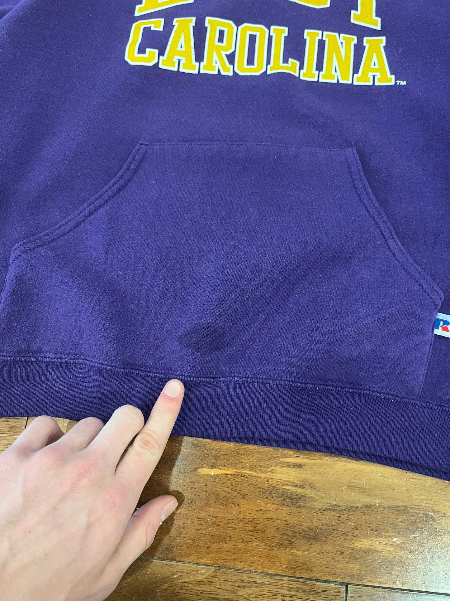 00s East Carolina (ECU) Russell Athletics Hoodie (Youth L)