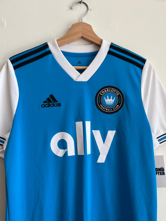 2021 Adidas Charlotte FC Jersey (Youth L)