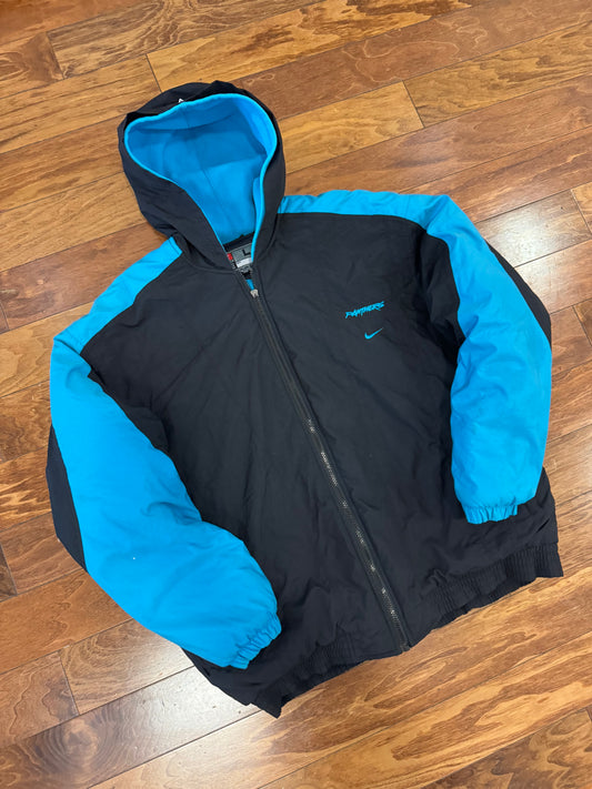 00s Carolina Panthers Team Nike Vintage Puffer Jacket (L)