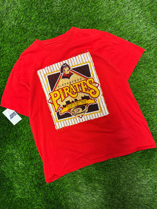 Pittsburgh Pirates National Champs Graphic Vintage Tee (XL)