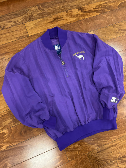 90s Camel Cigarettes Starter Purple Vintage Starter Windbreaker (L)