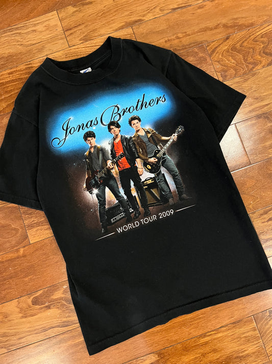 2009 Jonas Brothers Music World Tour Tee (S)