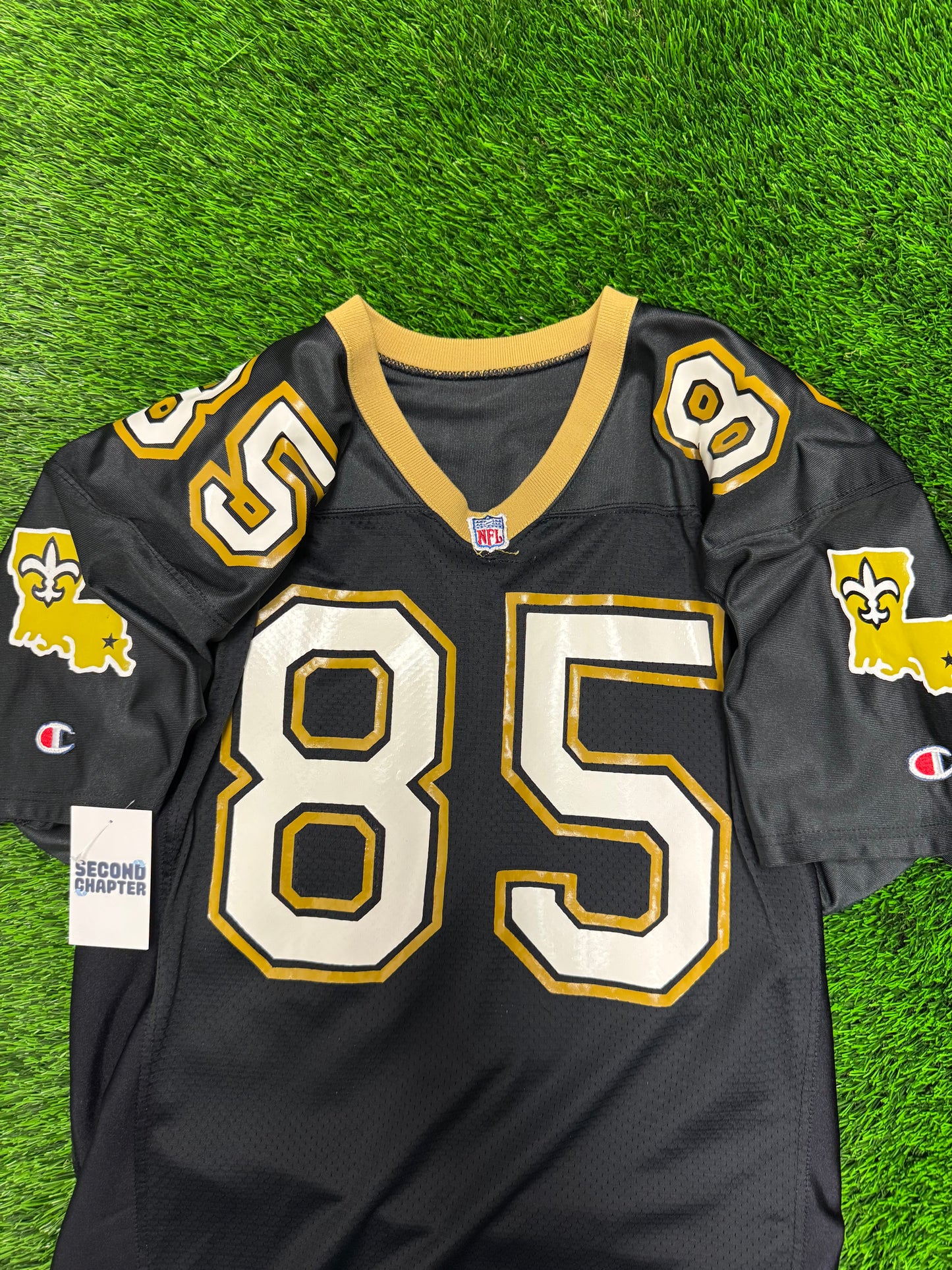 90s New Orleans Saints Hoby Brenner #85 Champion Jersey (M)