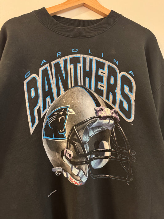 1996 Carolina Panthers Salem Helmet Crewneck (XL)