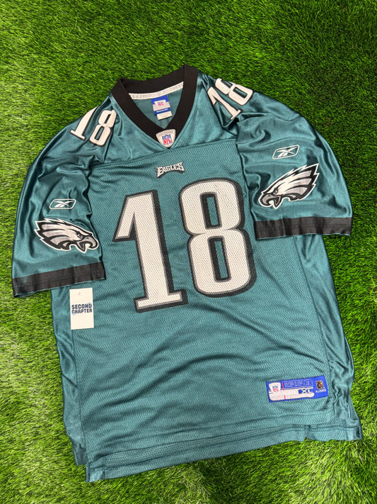 Philadelphia Eagles Dante Stallworth Reebok #18 Jersey (XL)