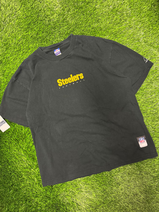 00s Pittsburgh Steelers Football NFL Essential Reebok Tee (XL)