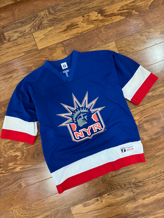 90s New York Rangers Wayne Gretzky Vintage Jersey (M)