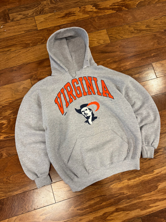 90s Virginia Cavaliers Russell Athletics Hoodie (XL)