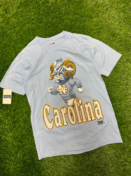 90s University of North Carolina (UNC) Big Mascot Team Edition Tee (M)