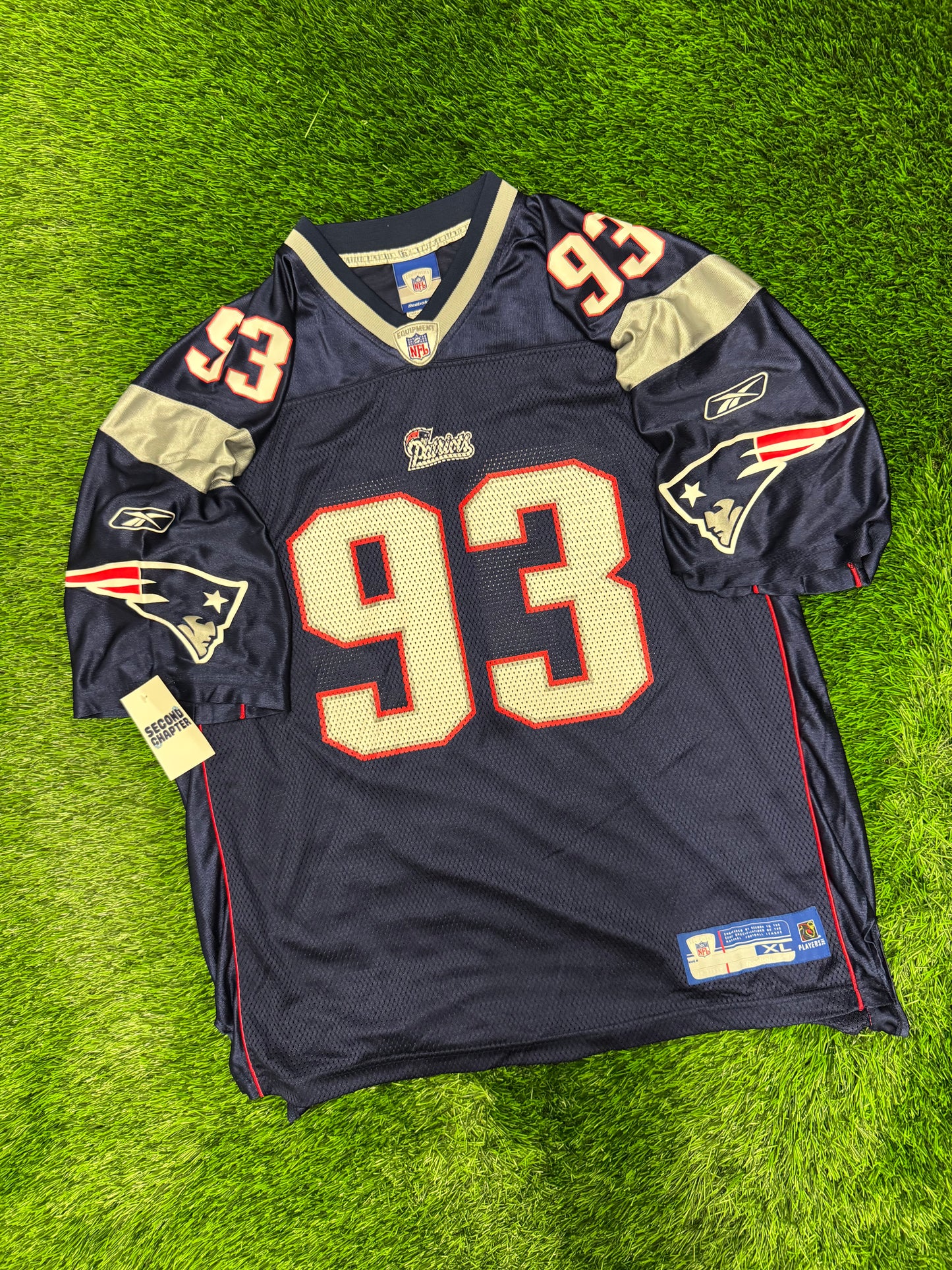 New England Patriots Richard Seymour Jersey (XL)