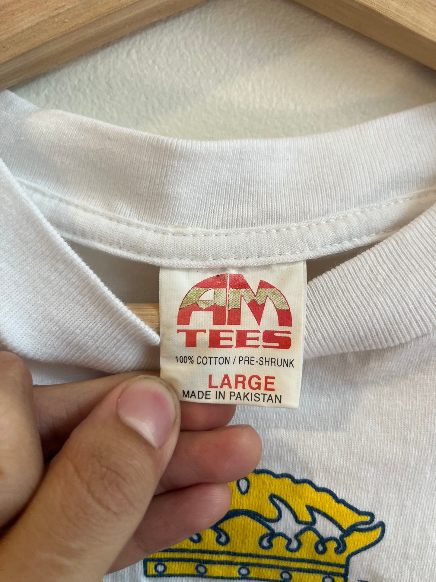 90s Corona Alcohol Beer Cinco de Mayo Parrot Promo Tee (L)