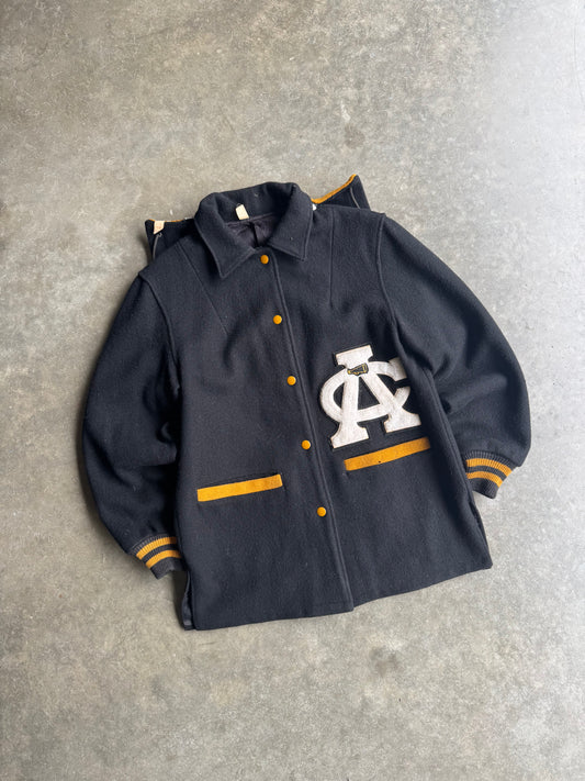 1950s Appalachian State Varsity Cheerleading Butwin True Vintage App State Jacket (S)