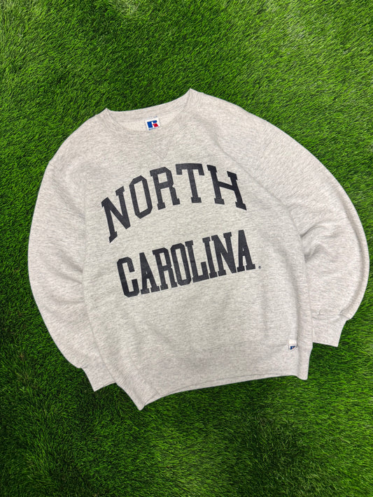 90s University of North Carolina UNC Russell Vintage Crewneck (M)