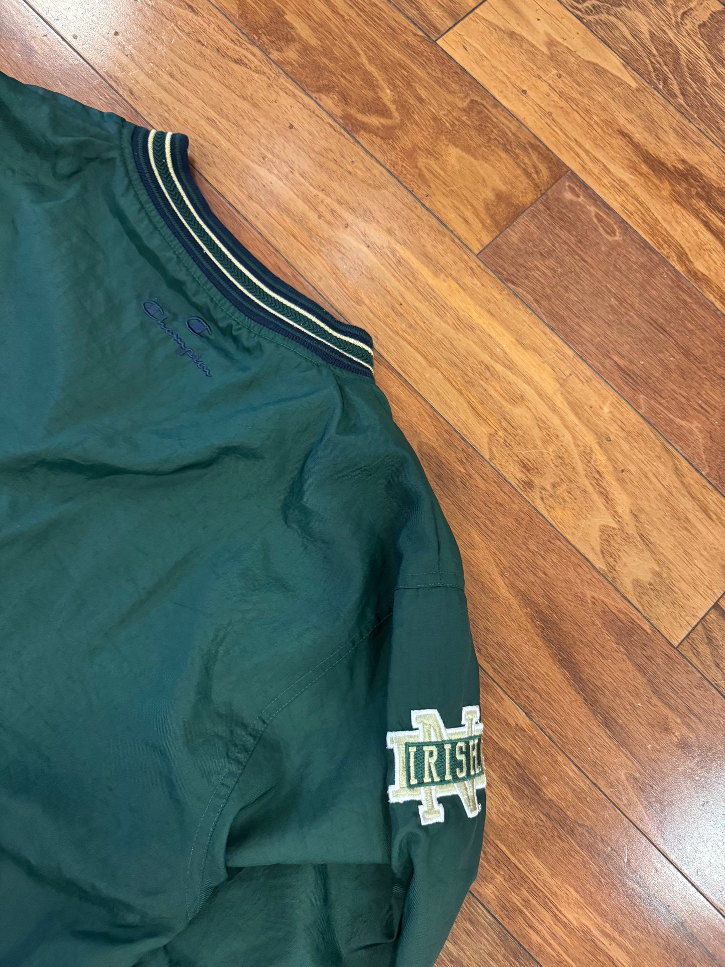 90s Notre Dame Champion Windbreaker (L)
