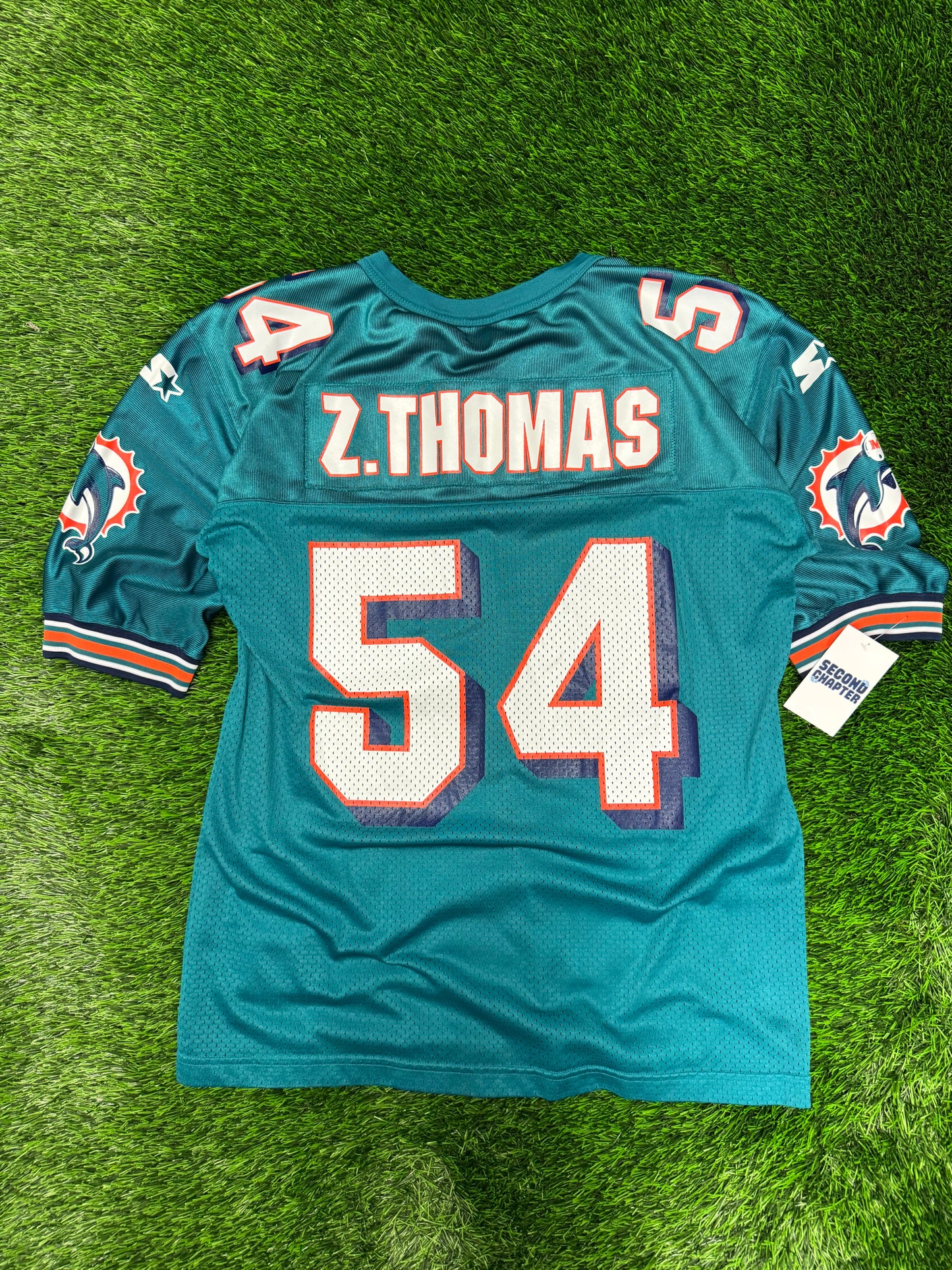1995 Miami Dolphins Zach Thomas #54 Vintage Starter NFL Jersey (L)
