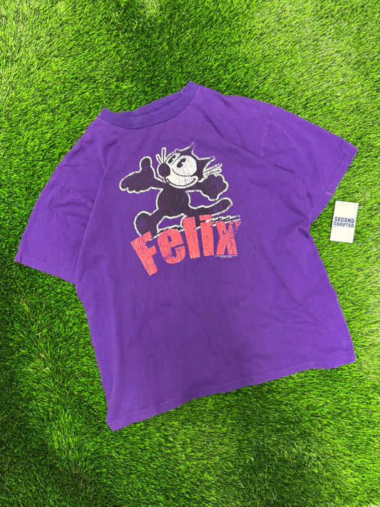 2007 Felix The Cat Vintage Cartoon Graphic Tee (XL)