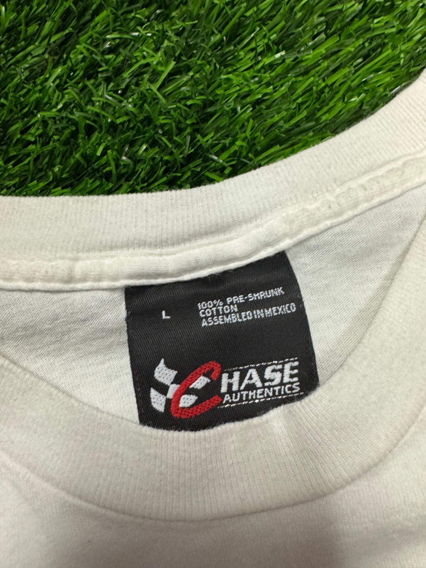 2001 Jeff Gordan Flames Double Sided Tee (L)