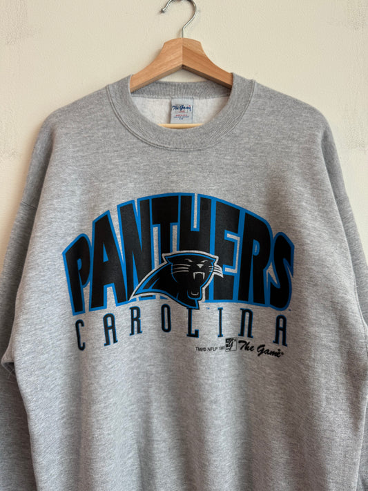 1995 Carolina Panthers The Game Grey Crewneck (L)