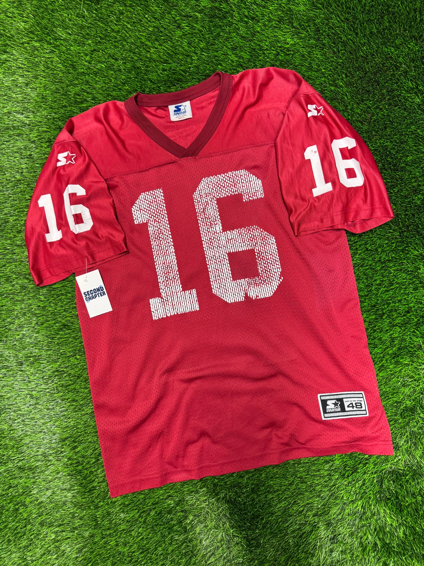 1998 Arizona Cardinals Jake Plummer #16 Starter Jersey (L)