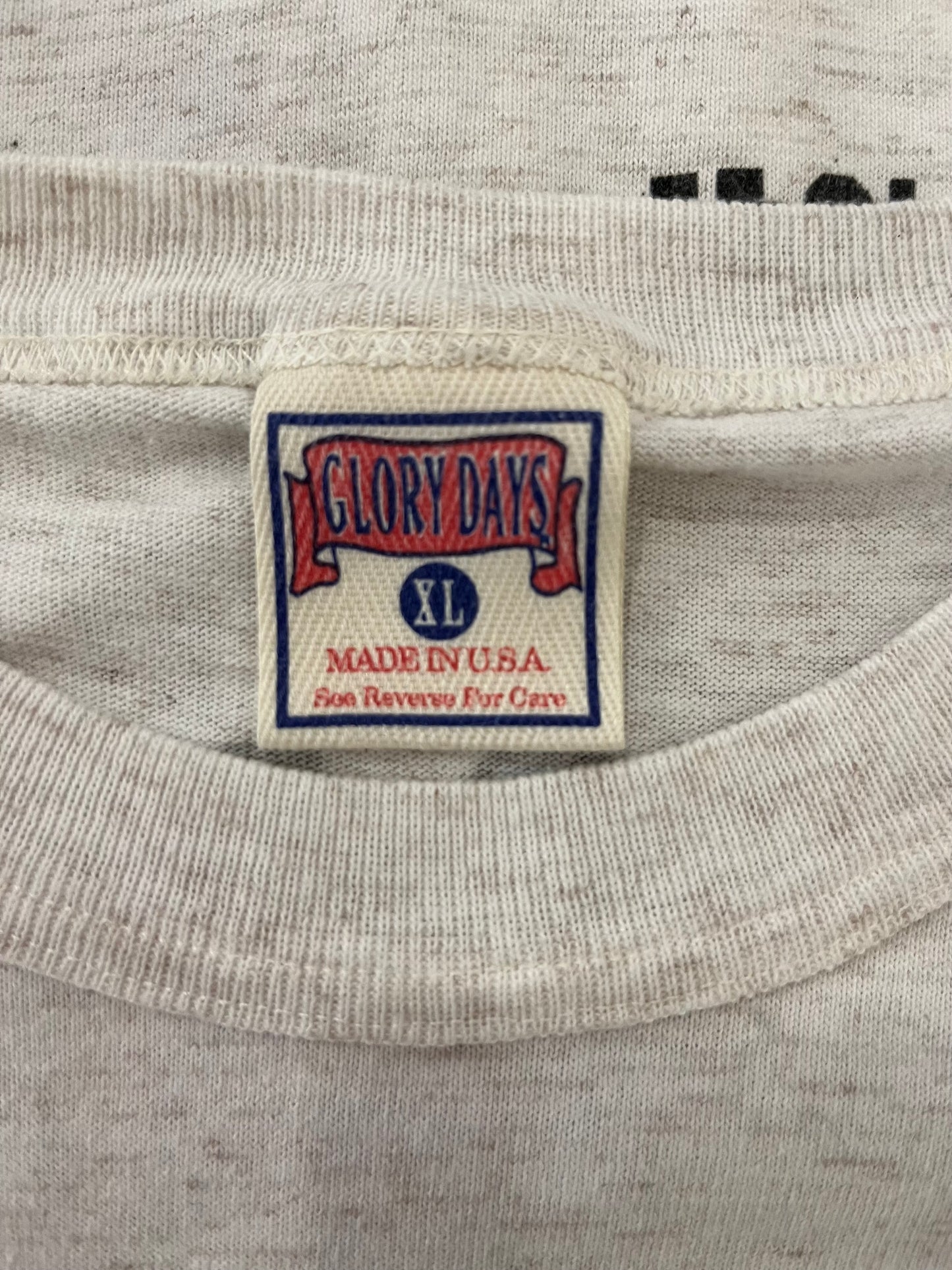 1982 UNC Tar Heels National Champions Jordan Glory Days 50/50 Tee (XL)