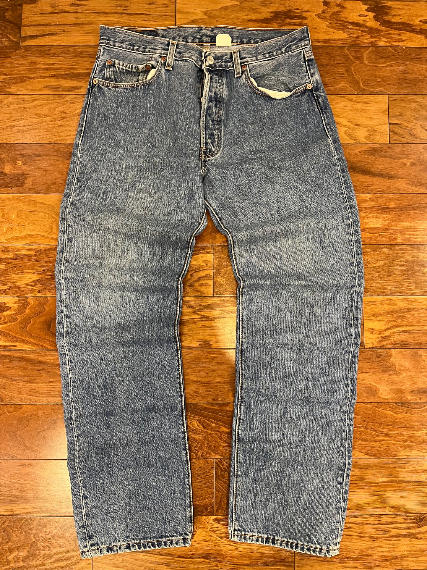 00s Levi's 501 Blue Jeans (33 x 32)