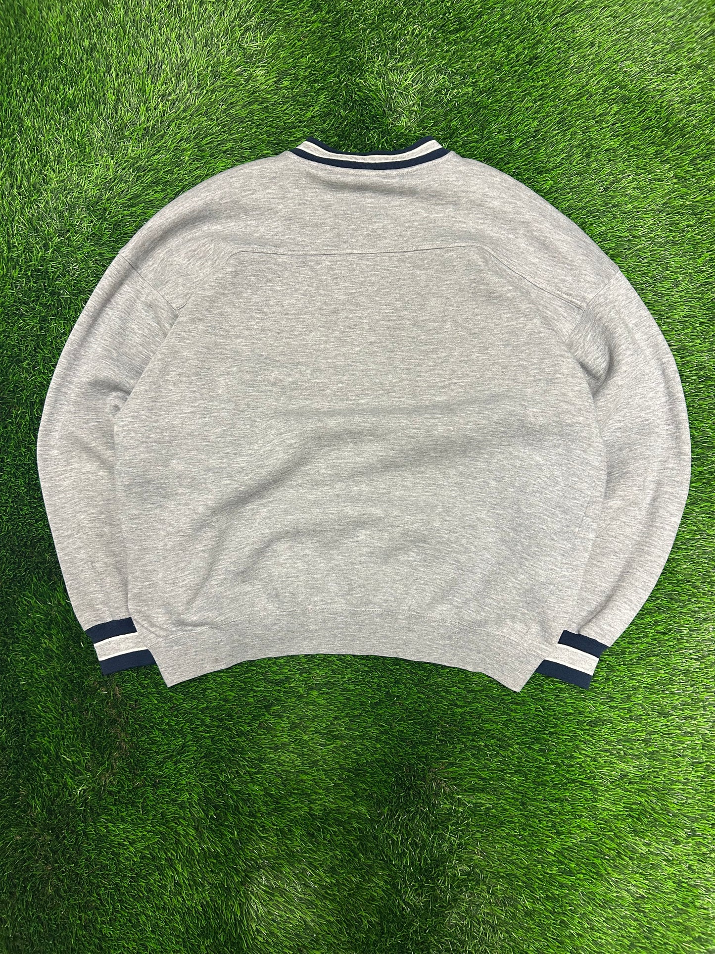 90s University Of North Carolina (UNC) Spell Out Vintage Lee Embroidered Crewneck (XL)