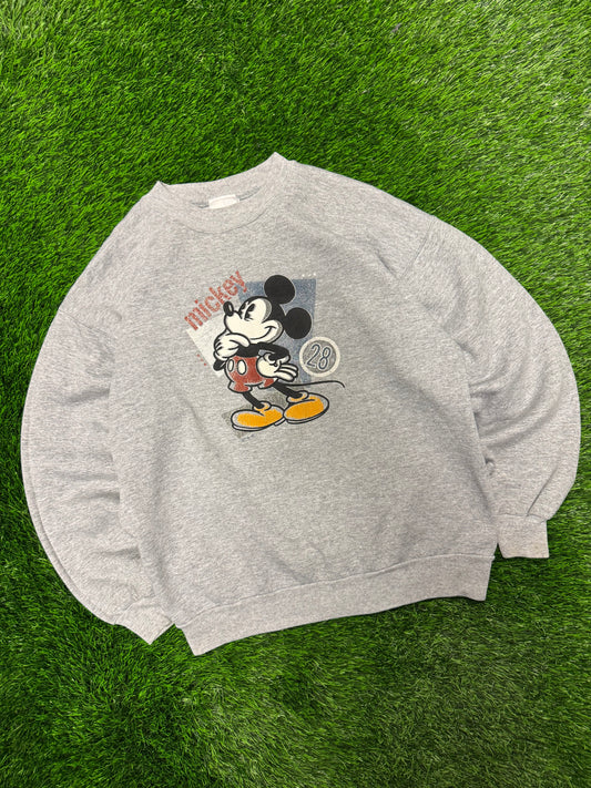 90s Mickey Mouse Disney Graphic Crewneck (M)