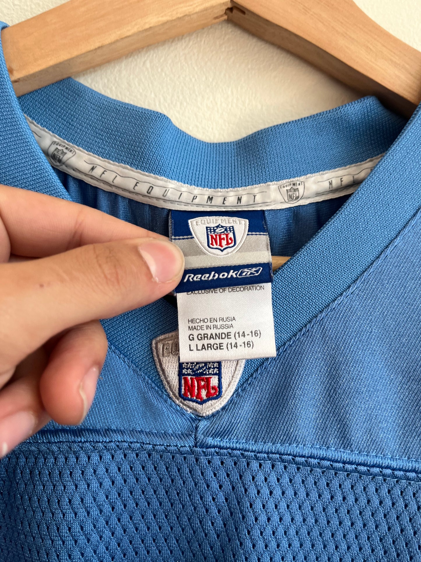 00s San Diego Chargers LaDainian Tomlinson Powder Blue Jersey (Youth L)