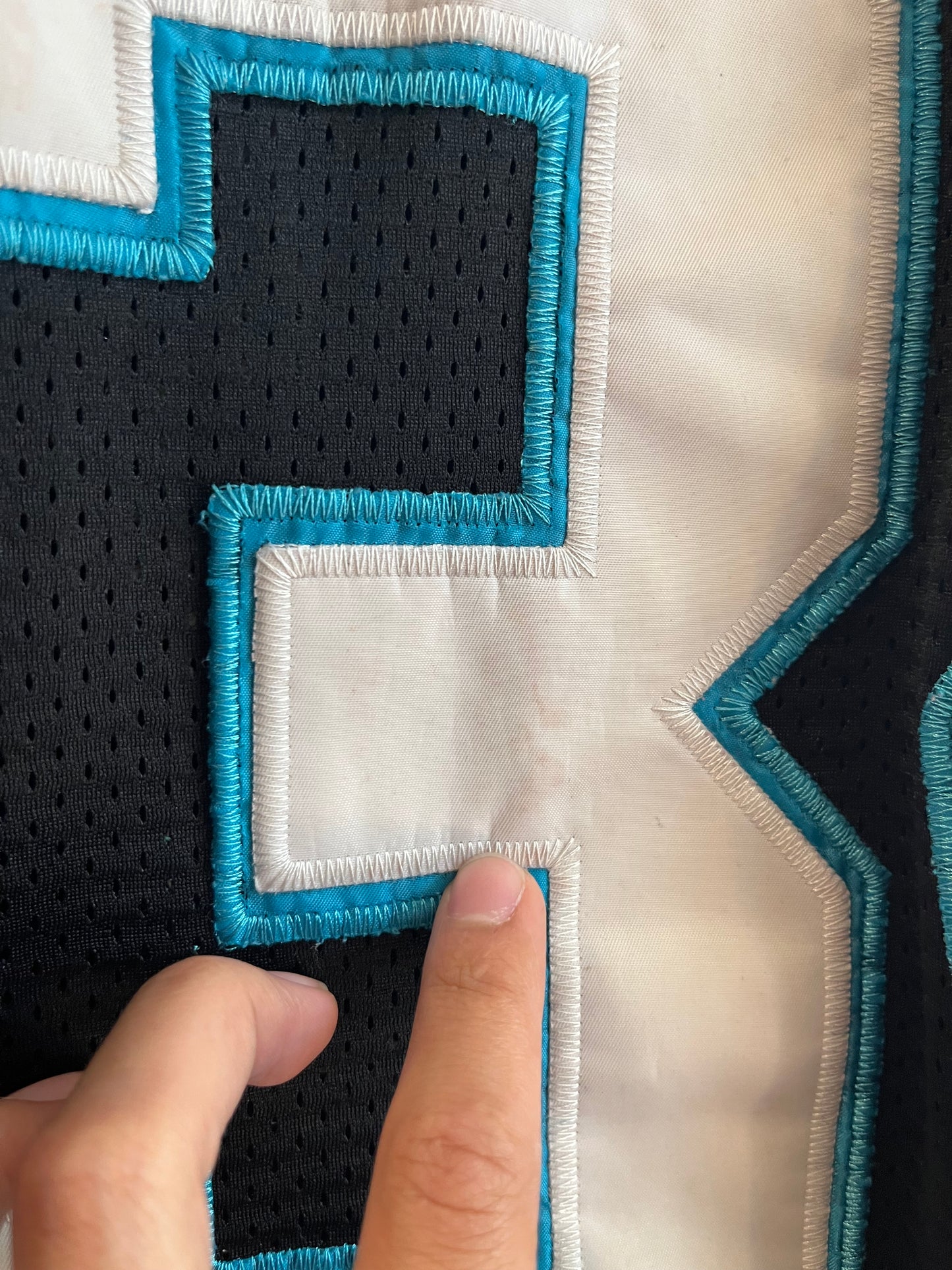 00s Carolina Panthers Reebok Stitched DeAngelo Williams Jersey (XL)