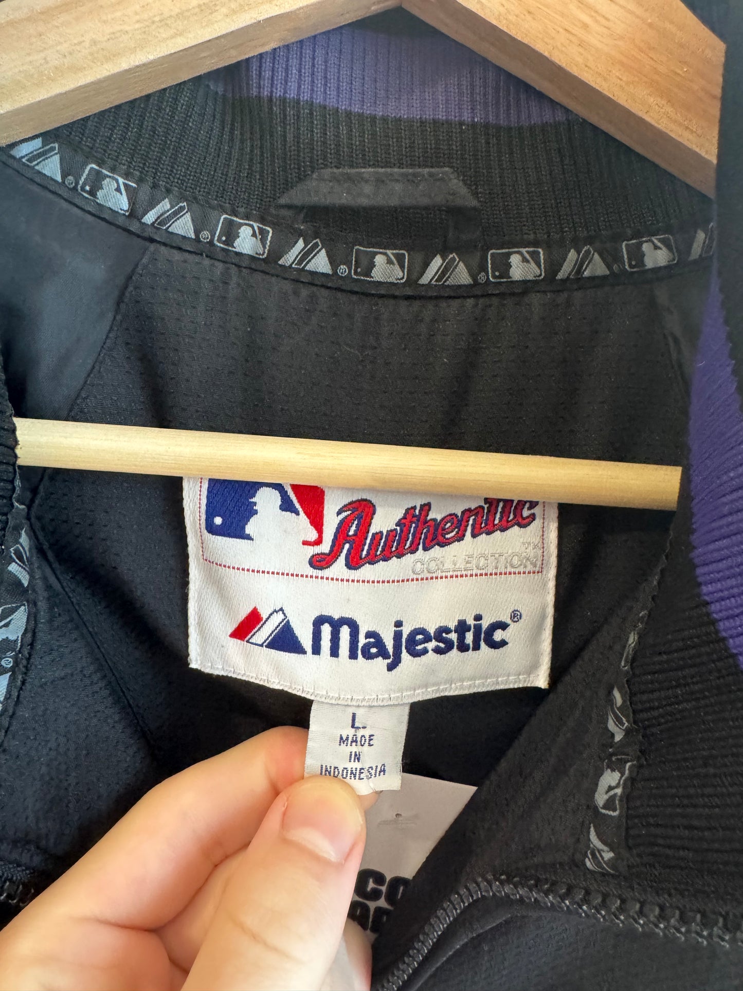 90s Arizona Diamondbacks Majestic Stitched MLB Jacket (L)
