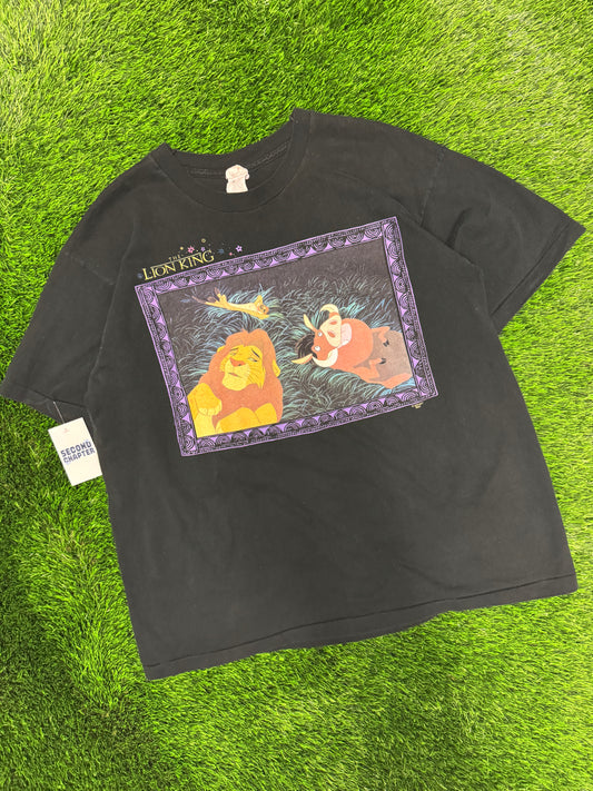 90s The Lion King Disney Movie Promo Tee (XL)