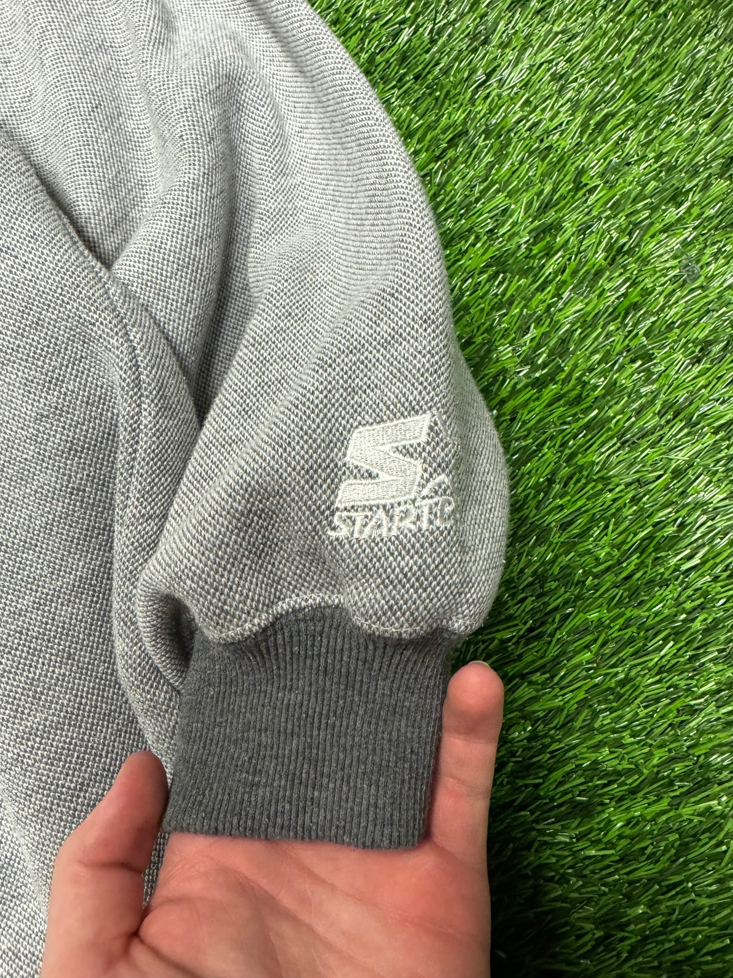 90s Cleveland Indians Starter Essential Grey Crewneck (XL)