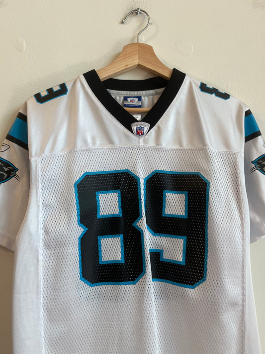 00s Carolina Panthers Steve Smith Away Jersey (Youth L)