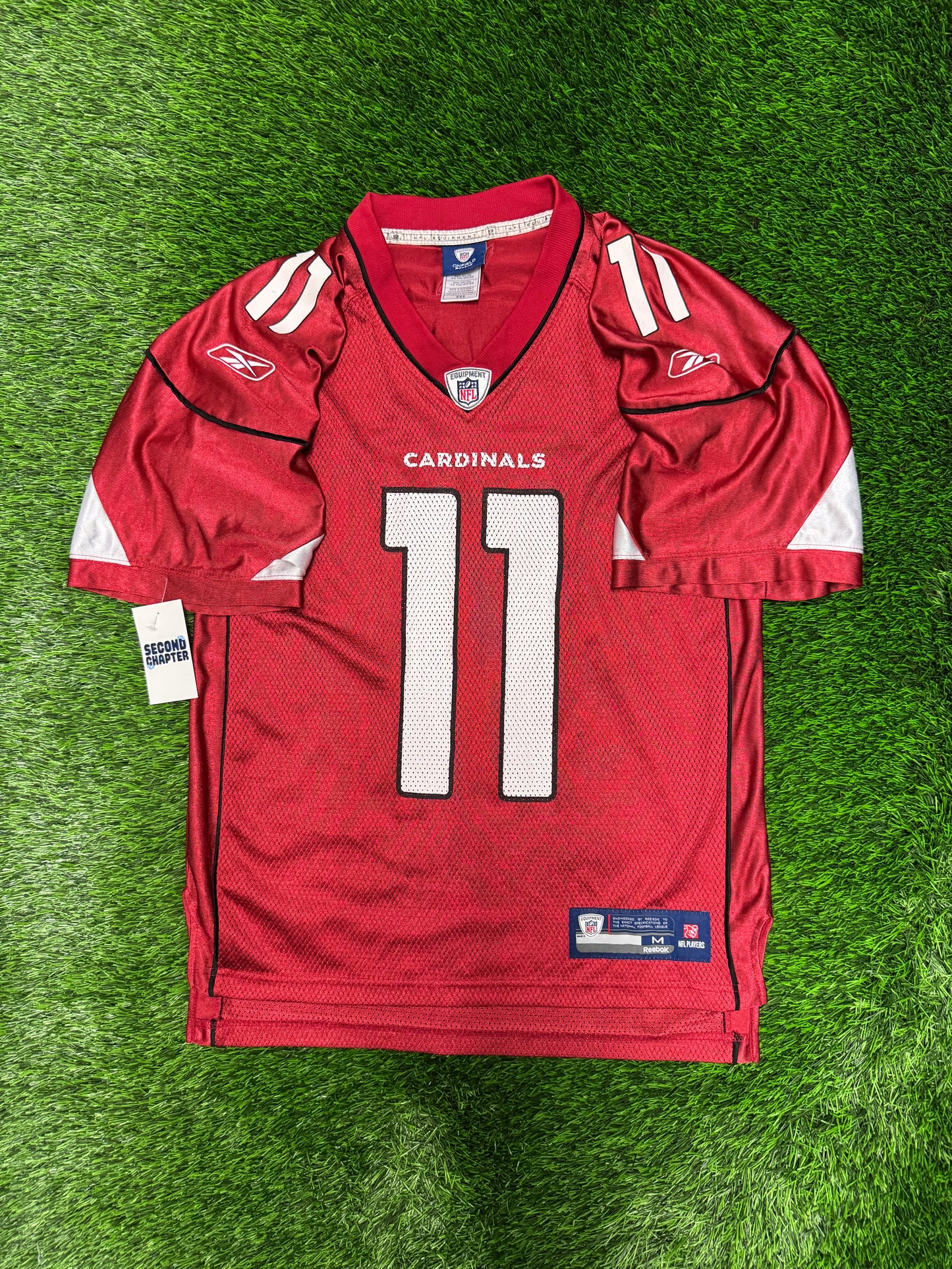 Arizona Cardinals Larry Fitzgerald #11 Reebok Jersey (M)