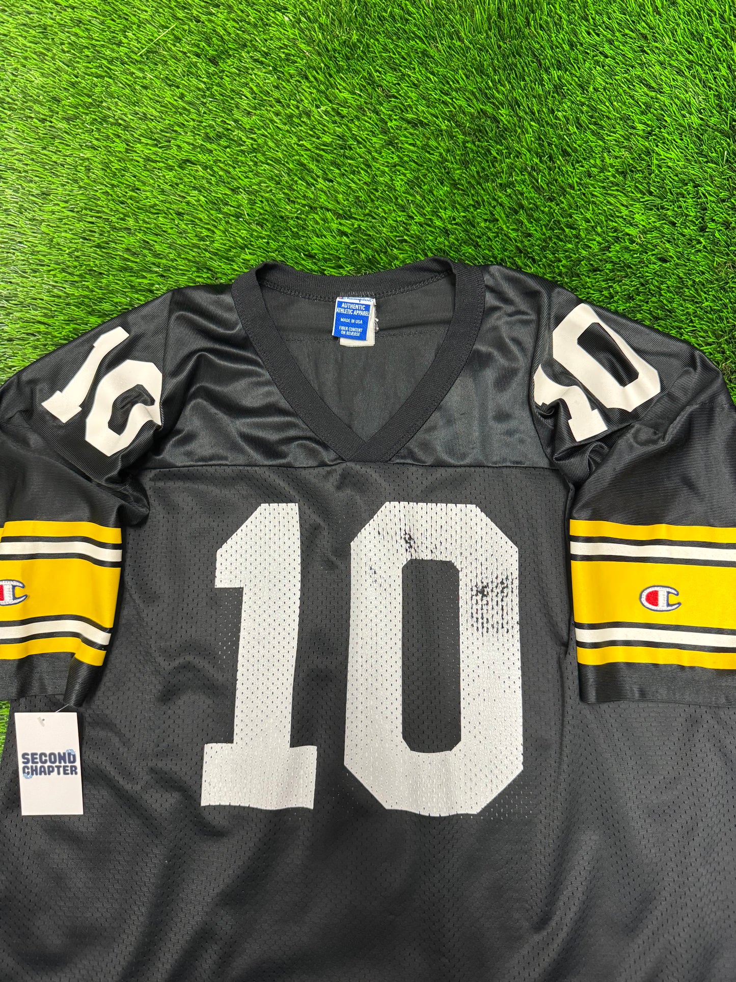 90s Pittsburgh Steelers Kordell Stewart Champion #10 Jersey (XL)