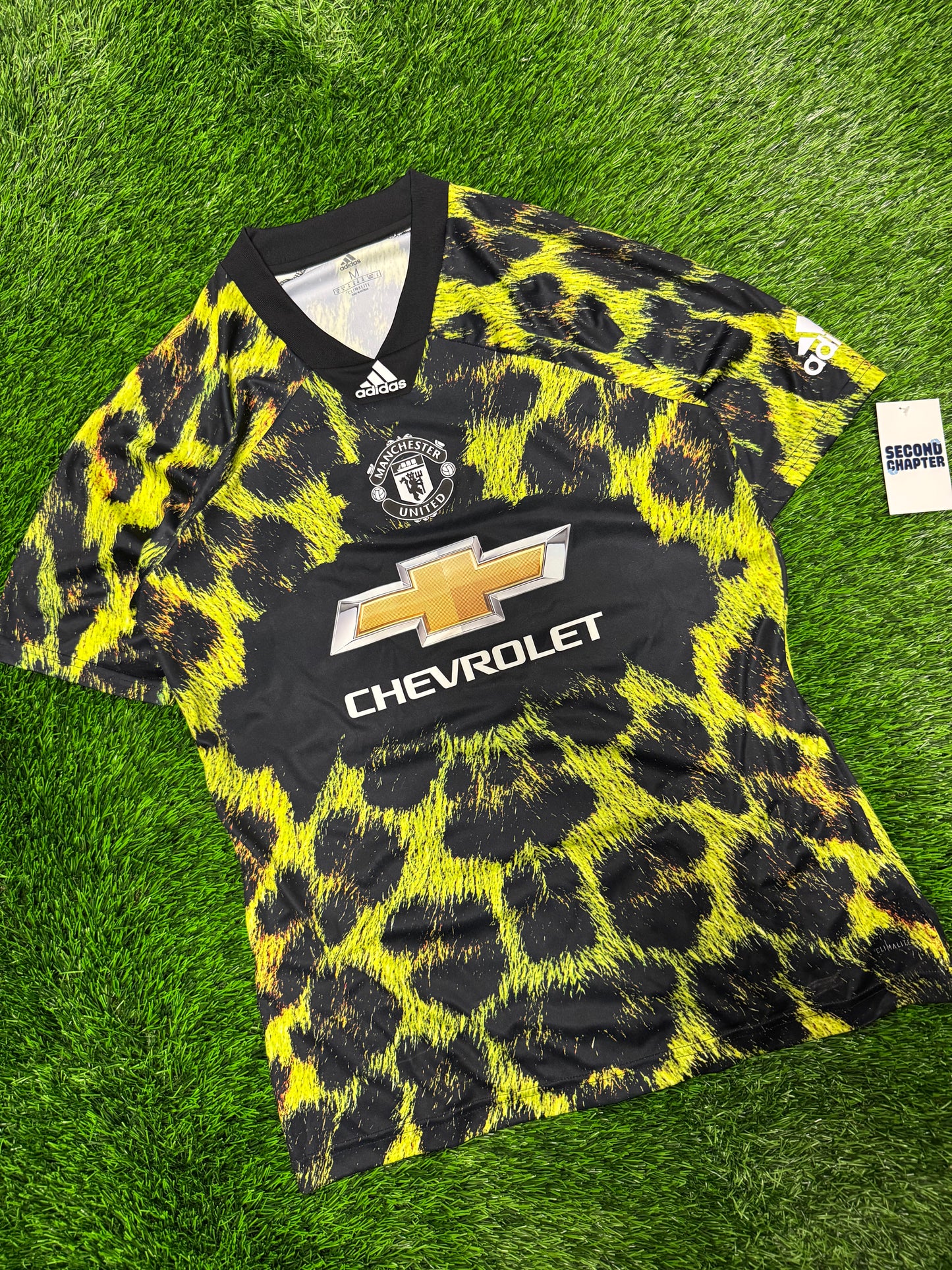 Manchester United EA Sports Adidas Deadstock Jersey 2018 Kit (L)