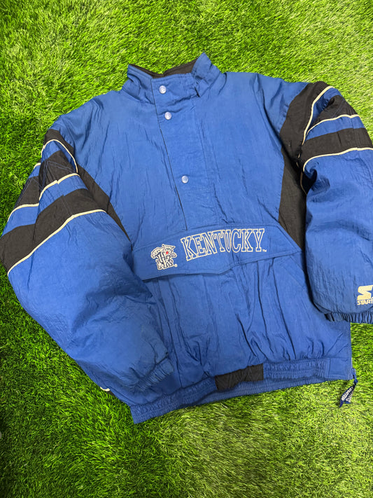 90s University of Kentucky Vintage Starter Puffer Jacket (XL)