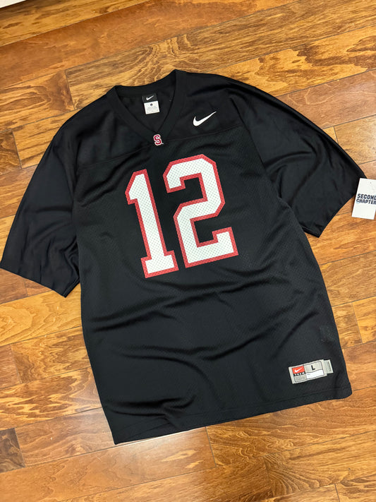 00s Stanford Andrew Luck #12 Nike Jersey (L)