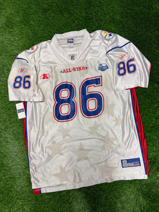 2004 Pittsburgh Steelers Hines Ward Pro Bowl Reebok Jersey (XXL)