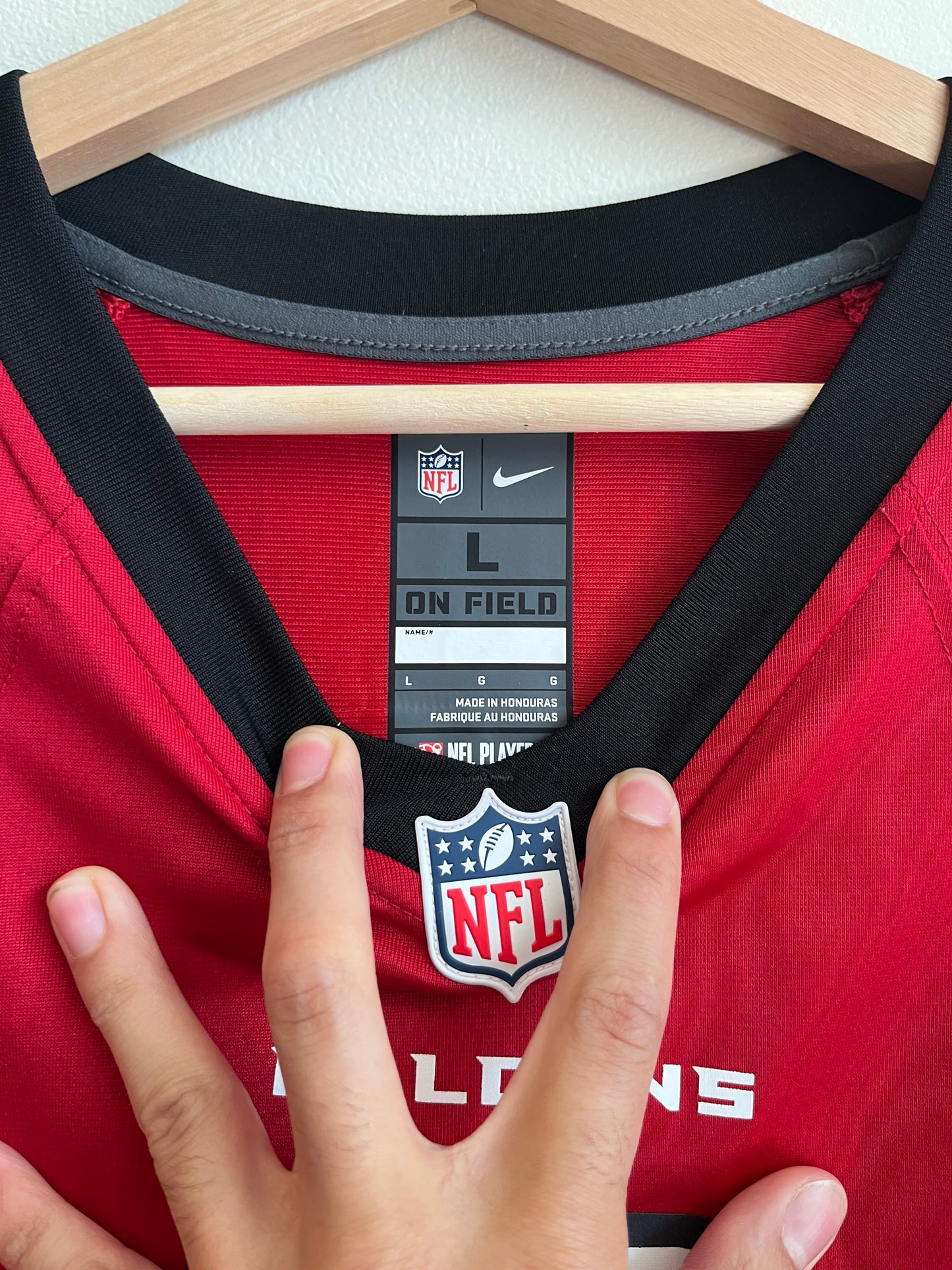 Atlanta Falcons Matt Ryan Red Nike Jersey (L)