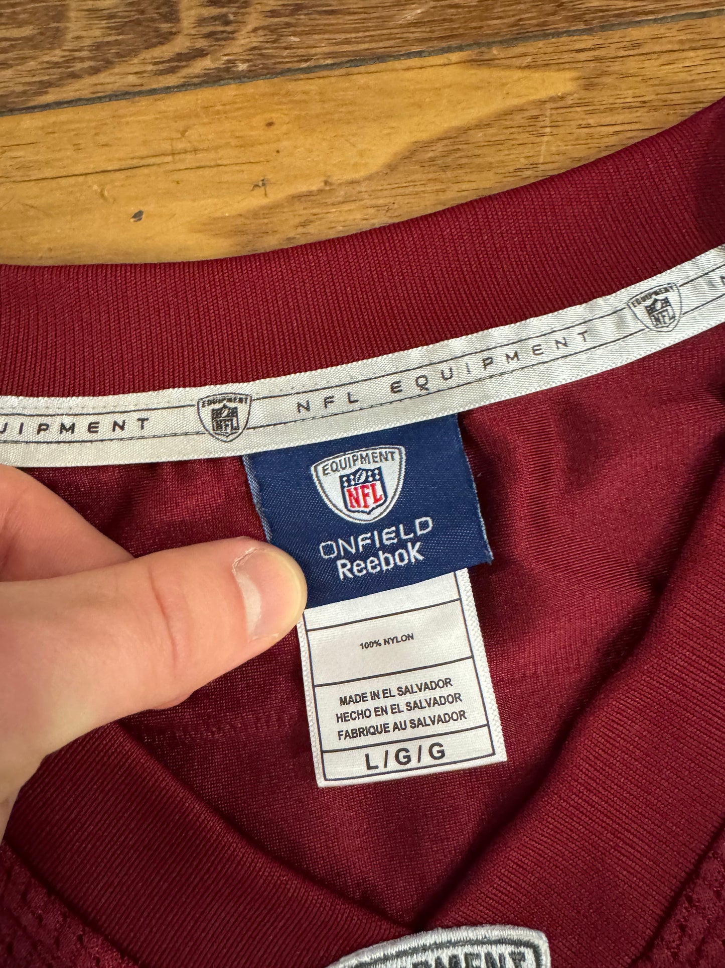 00s Washington Redskins Donovan McNabb #5 Reebok Jersey (L)