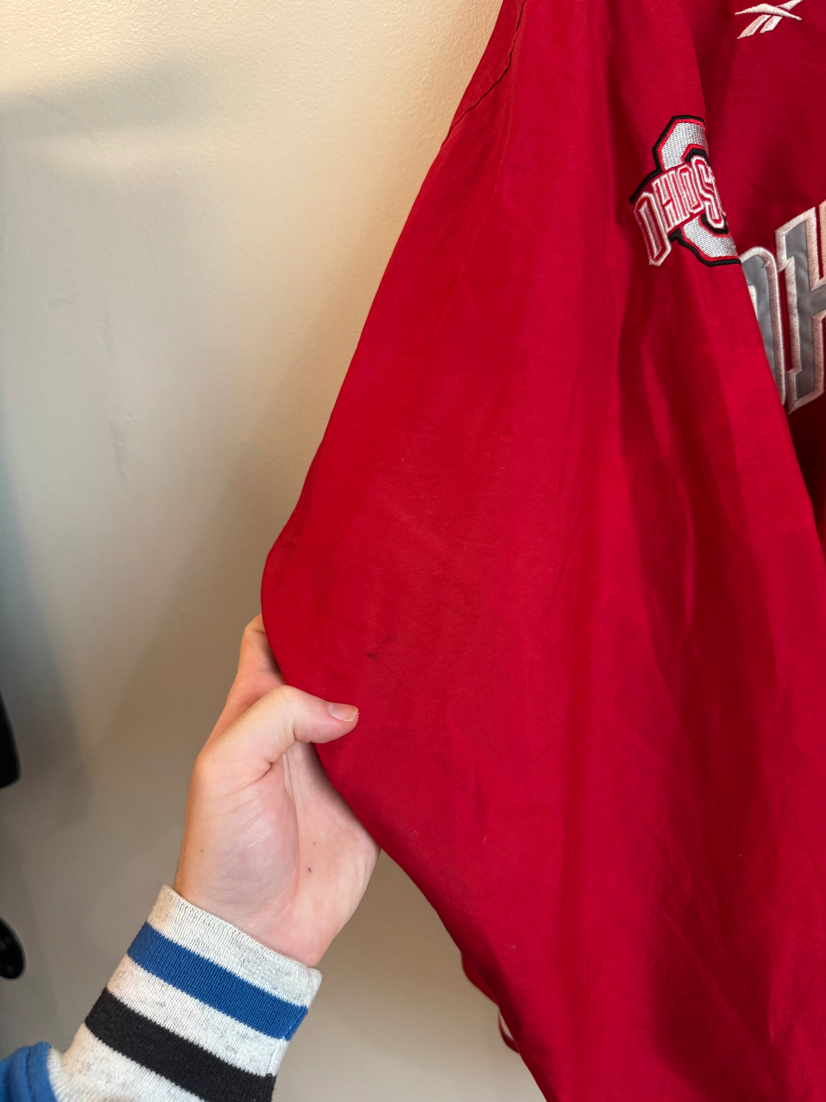 90s Ohio State Reebok Windbreaker (L)