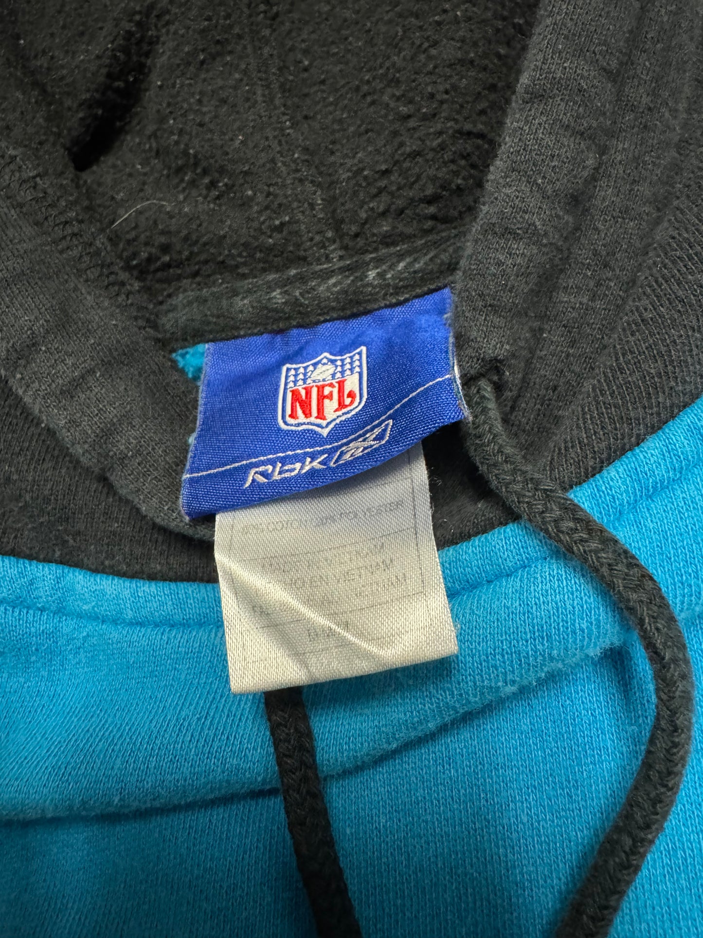 00s Carolina Panthers Reebok Two Tone Hoodie (M)
